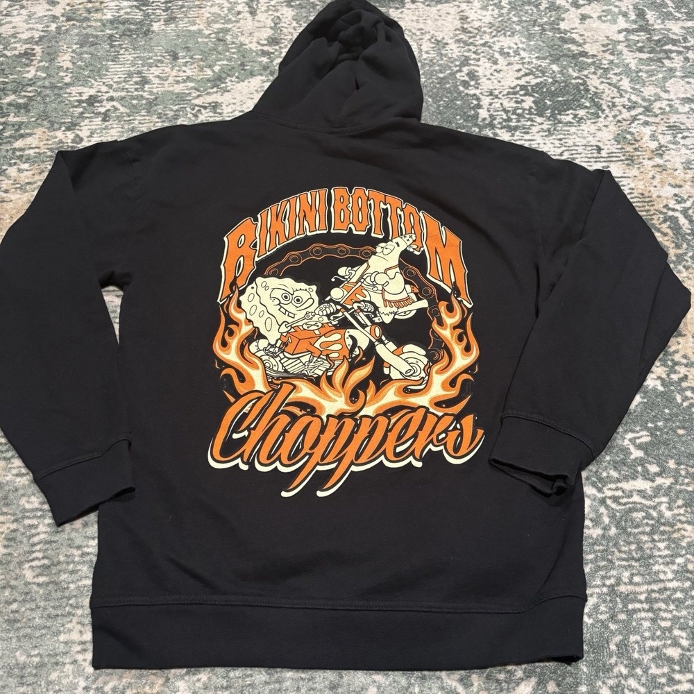 Brisco Brands "Bikini Bottom Choppers" hoodie Large